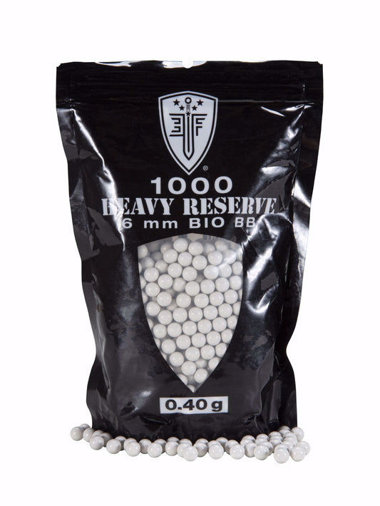 Elite Force MILSIM Heavy Reserve BIO .40 WHITE - 1000ct(BAG)