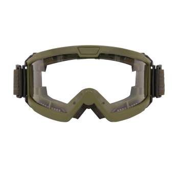 Rothco ANSI Rated OTG Goggles (OD Green / Clear Lens)