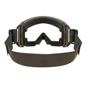 Rothco ANSI Rated OTG Goggles (OD Green / Clear Lens)