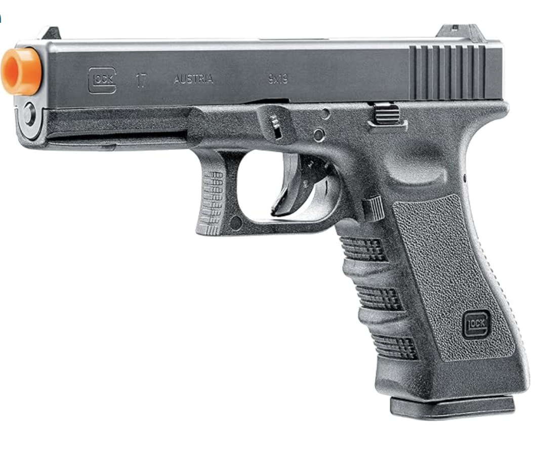 GLOCK G17 GEN 3 GBB(GHK)-6MM-BLACK - STEEL SLIDE